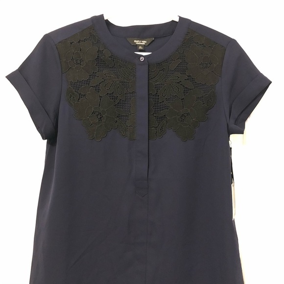 🍋new Vera Wang Top - Picture 3 of 8